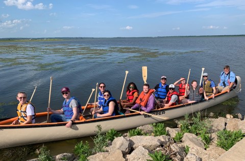 IEC Staff Retreat at the Emiquon Wildlife Refuge